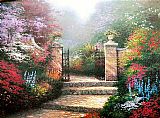 Victorian Garden by Thomas Kinkade